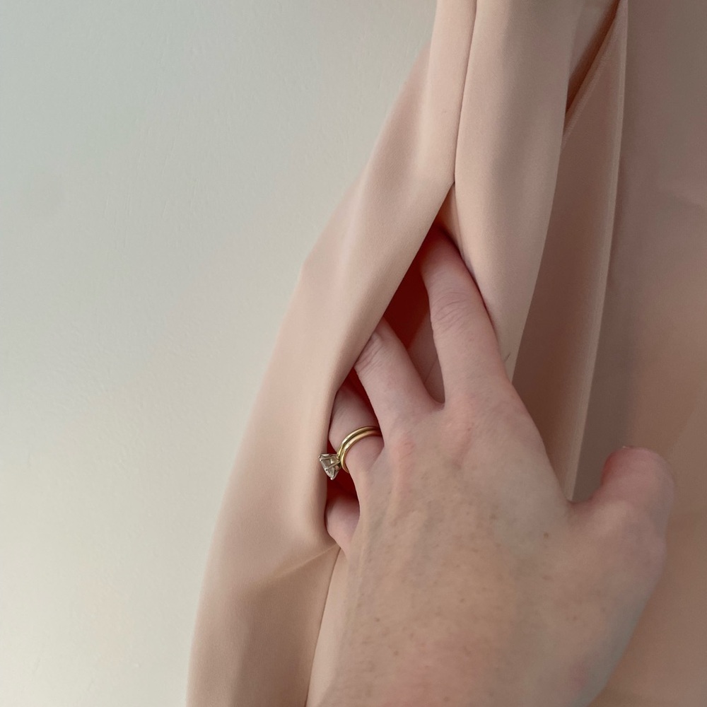 Adeam • Blush Flutter Sleeve Dress - Picture 9 of 9
